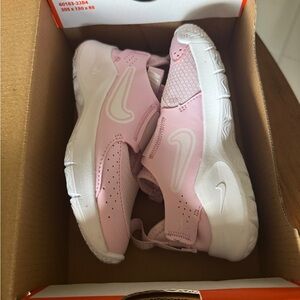 Nike Flex Runner Kids Light Pink Sneakers- 9c